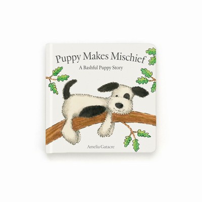 Jellycat Puppy Makes Mischief Books USA | 94361EVTS